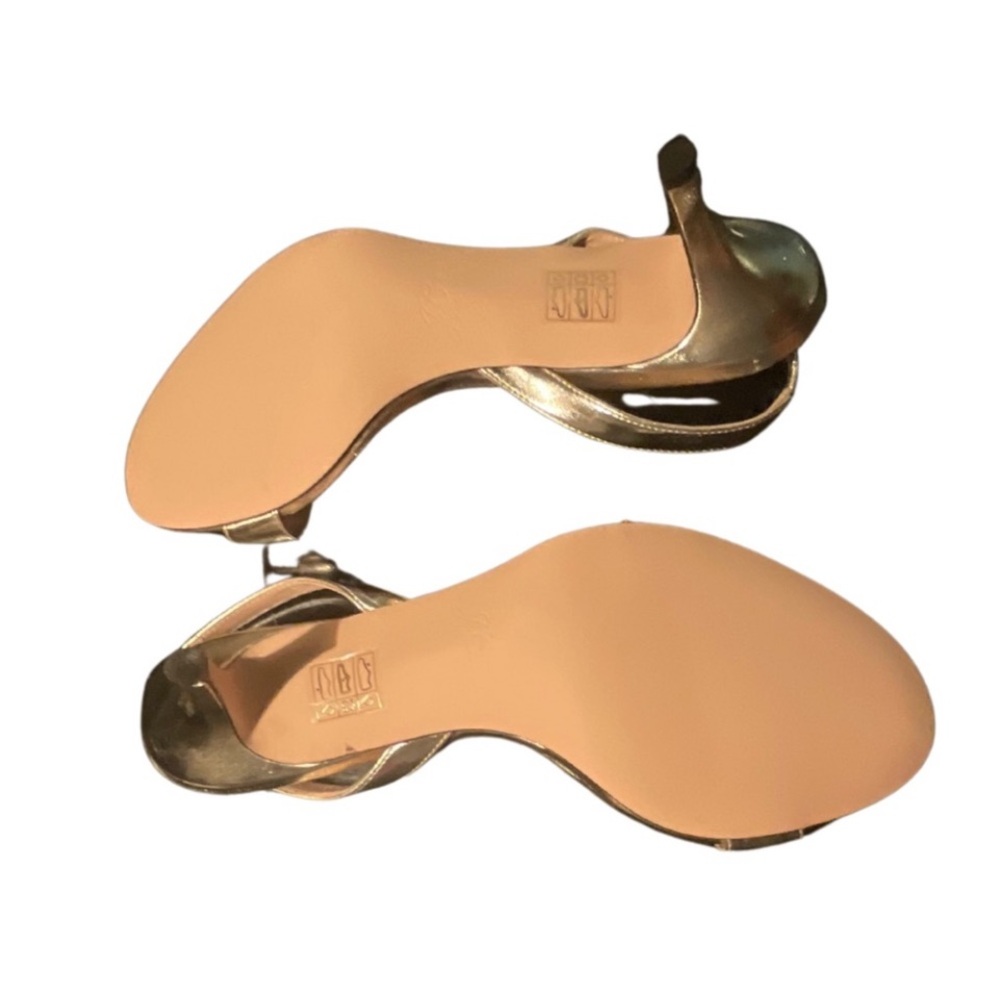 J. Crew Slingback Sandals with kitten heels Sz 8, super cute!  Runs small - Picture 3 of 7